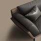 Black Faux Leather Flared Arm Chesterfield Sofa Industrial Style Seating Clearhalo 'furn' 'furn_sofas' 'Furniture' 'Living Room Furniture' 'Sofa' 'sofas' 1200x1200_5869ae4a-464d-4aec-8c08-de59395647d9