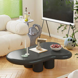 Scandinavian Wooden Cocktail Table Free form 3 Legs Coffee Cocktail Table for Bedroom