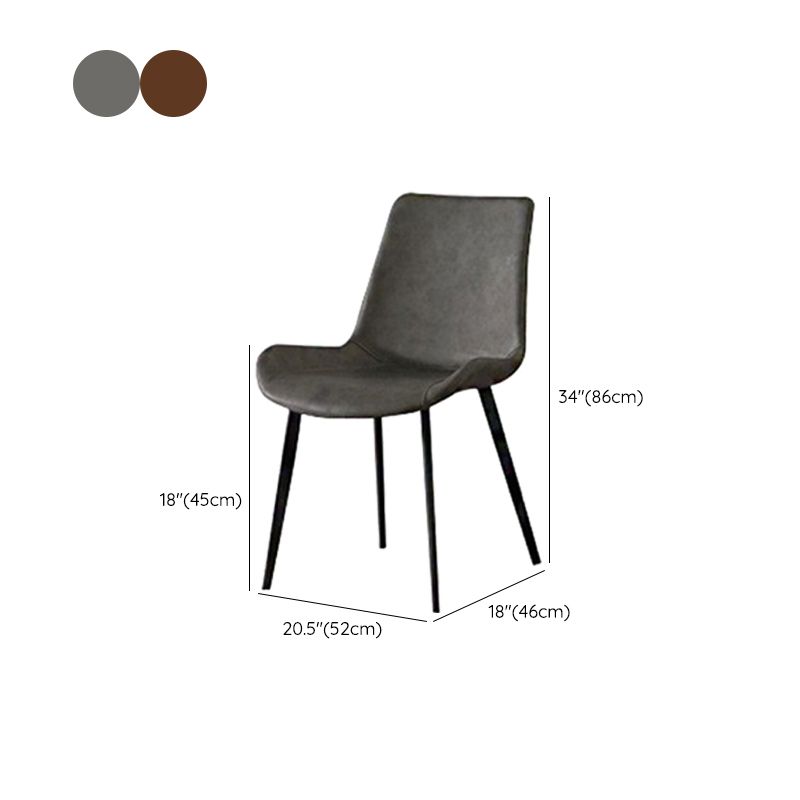 Contemporary Kitchen Dining Side Chairs Parsons Dining Side Chair Clearhalo 'Dining Chairs' 'Dining Tables & Seating' 'dining_chair' 'furn' 'furn_dining_chair' 'Furniture' 'Kitchen & Dining Furniture' 1200x1200_5870c526-d5ba-47a6-82d8-8b8ee443d1f0