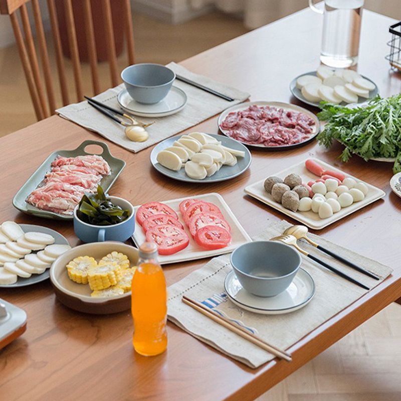 Mesa de comedor moderna con caballete, mesa de comedor de madera maciza para comedor