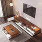 Console TV scandinava Console multimediale TV in legno con cassetti