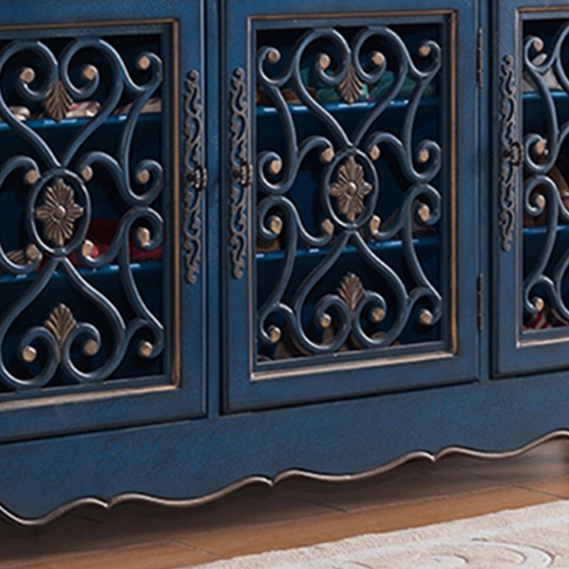 Industrial Cabriole Legs Storage Cabinet Solid Wood Storage Cabinet Clearhalo 'Cabinets & Chests' 'cabinets_chests' 'furn' 'furn_cabinets_chests' 'Furniture' 'Living Room Furniture' 1200x1200_587516dd-acea-47b8-886f-fb56749514c6