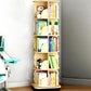 Estantería de madera, 18.5 "W, Cilindro de estantería de niveles múltiples para el dormitorio
