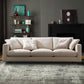 Modern Fabric Square Arm Sofa Standard Cushions Beige 4 Legs Sofa Clearhalo 'furn' 'furn_sofas' 'Furniture' 'furniture_sofas' 'kitchen' 'kitchen_sofas' 'Living Room Furniture' 'Sofa' 'sofas' 1200x1200_58782bdb-f55b-4117-a78a-e6da08fc7cb3