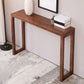 Tavolo da accento largo 12 pollici di mid-secolo moderna console di legno rettangolo
