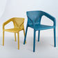 Contemporary Style Multicolor Dining Arm Chair Plastic Stacking Arm Chair Clearhalo ' kitchen&dining_furn' 'Dining Chairs' 'Dining Tables & Seating' 'dining_chair' 'furn' 'furn_dining_chair' 'Furniture' 'furniture_dining_chair' 'Kitchen & Dining Furniture' 'kitchen' 1200x1200_587ab13d-816d-42da-bd76-060cb7dd213a