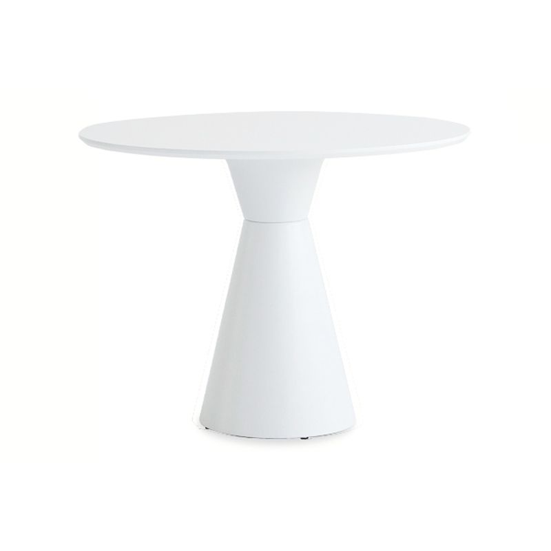 28.3 " H Single Leg Metal Base Solid Color Round Slate Coffee Table For Apartment Clearhalo 'Coffee & Accent Tables' 'Coffee Tables' 'coffee_tables' 'furn' 'furn_coffee_tables' 'Furniture' 'furniture_coffee_tables' 'Living Room Furniture' 1200x1200_587b9bb7-e1c2-445b-ad2a-378a386a8928