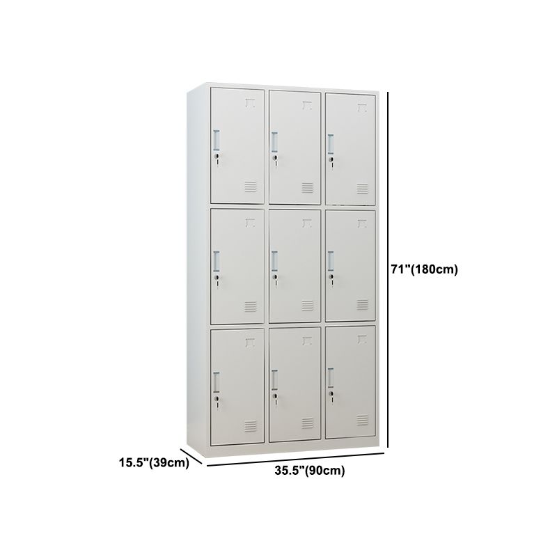 Armoire à charnière à charnière contemporaine Cabinet de garde-robe en acier pour la maison