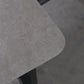 Contemporary Rectangle Dining Table Sintered Stone Dining Table with 4 Black Legs Clearhalo ' dining_table' 'Dining Tables & Seating' 'Dining Tables' 'furn' 'furn_dining_table' 'Furniture' 'furniture_dining_table' 'Kitchen & Dining Furniture' 'kitchen&dining_furn' 'kitchen' 'kitchen_dining_table' 1200x1200_587d33b8-50fd-4da3-8528-bb01a183057e