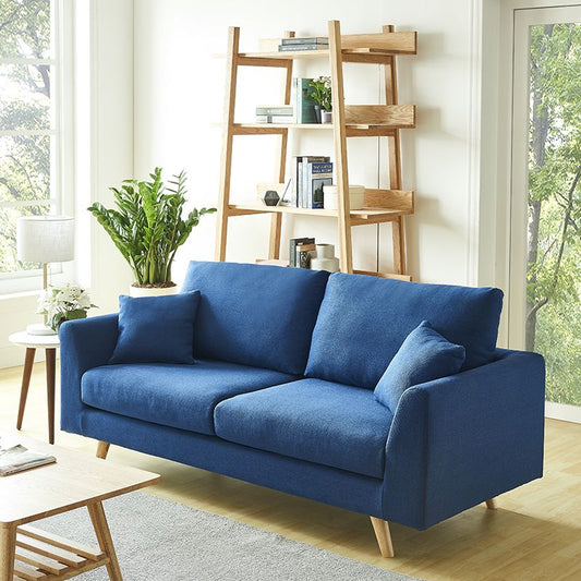 Zeitgenössische Smoking -Arm -Sofa -Kissen Stoff Standard Sitzplätze