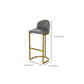 Rectangle Pub Set 1/3/5 Pcs Bar Table and Stools with Gold Metal Frame