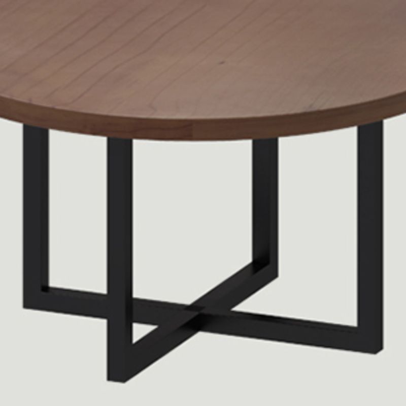 Round Dining Set 1/2/9 Pcs Solid Wood Dining Table with Metal Chairs Clearhalo 'Dining Room Sets' 'Dining Tables & Seating' 'dining_room_set' 'furn' 'furn_dining_room_set' 'Furniture' 'Kitchen & Dining Furniture' 1200x1200_587efe02-398f-41aa-8903-7d8d30738c07