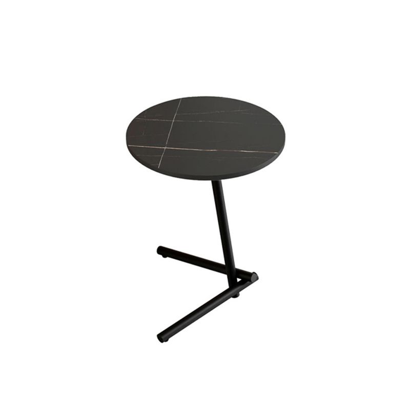 Minimalism Slate and Metal Single Coffee Table Frame Round Glam Coffee Table Clearhalo 'Coffee & Accent Tables' 'Coffee Tables' 'coffee_tables' 'furn' 'furn_coffee_tables' 'Furniture' 'Living Room Furniture' 1200x1200_5883f30c-a102-4a71-a494-450976aa3363