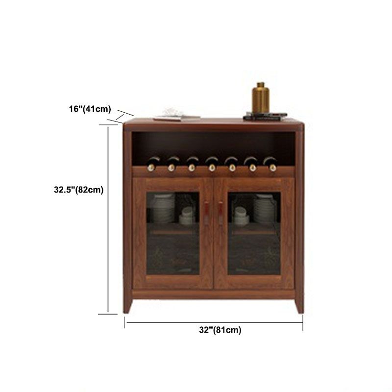 Sideboard moderna legno massiccio senza angoscia con cassetti Creedenza mobili