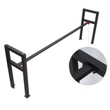 Modern Bar Table Set  1/6/11 Pieces Rectangle Wood Counter Table with High Stools for Bar