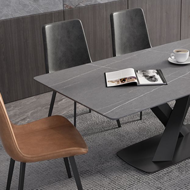 Designer Style 1/4/5/6/7 Pieces Dinette Set Rectangle Dining Table Set Clearhalo 'Dining Room Sets' 'Dining Tables & Seating' 'dining_room_set' 'furn' 'furn_dining_room_set' 'Furniture' 'furniture_dining_room_set' 'Kitchen & Dining Furniture' 'kitchen&dining_furn' 'kitchen' 1200x1200_588c1437-48e8-43fd-b718-1f78e1c66793