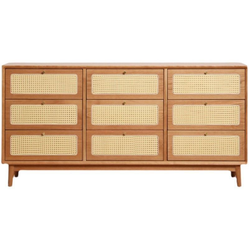 15.6-inch Width Contemporary Storage Chest Solid Wood Dresser with 6/9 Drawers Clearhalo 'Bedroom Furniture' 'Dressers & Chests' 'dressers_chests' 'furn' 'furn_dressers_chests' 'Furniture' 1200x1200_588d9345-7d6e-49f4-b5f5-ed66b32674ca