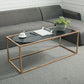 Solid Wood Rectangular Coffee Table Contemporary 1 Single Iron Frame Cocktail Table Clearhalo 'Coffee & Accent Tables' 'Coffee Tables' 'coffee_tables' 'furn' 'furn_coffee_tables' 'Furniture' 'Living Room Furniture' 1200x1200_589324ca-4ca8-441a-86eb-1021d0267147
