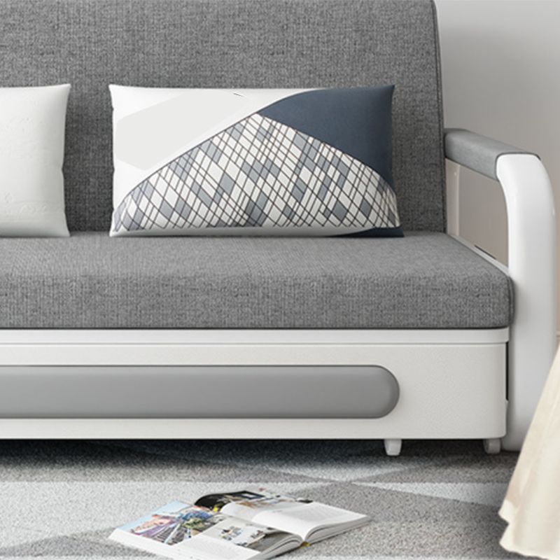 33.46 "H Hedendaagse katoenen blend vierkante armbankbed voor woonkamer