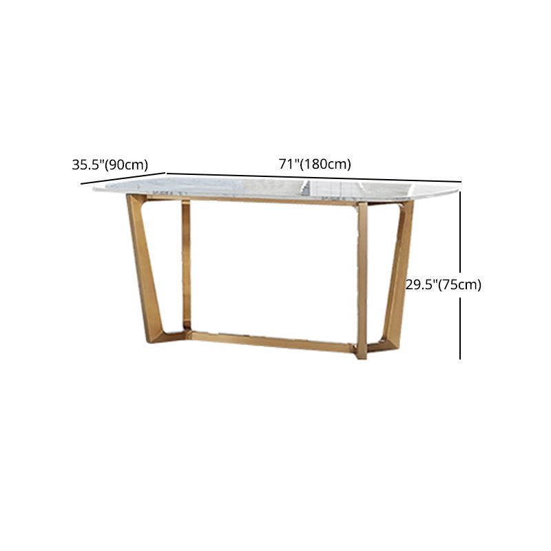 Glam 1/4/5/6/7 Pieces Dining Set Marble Dining Table Set for Dining Areas Clearhalo 'Dining Room Sets' 'Dining Tables & Seating' 'dining_room_set' 'furn' 'furn_dining_room_set' 'Furniture' 'furniture_dining_room_set' 'Kitchen & Dining Furniture' 1200x1200_5896c869-fe29-427a-8235-95c4fc82c21f