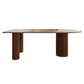 Contemporary Solid Wood Dining Table 3 Legs Dining Table for Dining Room Clearhalo 'Dining Tables & Seating' 'Dining Tables' 'dining_table' 'furn' 'furn_dining_table' 'Furniture' 'furniture_dining_table' 'Kitchen & Dining Furniture' 'kitchen' 'kitchen_dining_table' 1200x1200_5897f3e4-b92a-4ca3-9bc1-fdb9a3fd7d67