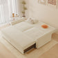 32.28 "Sleeper a braccio quadrato Scandinavo Styled Sleer Bed in bianco