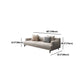Faux Leather and Cotton Blend Recessed Arm Furniture Sectionals in Beige Clearhalo 'furn' 'furn_sectionals' 'Furniture' 'Living Room Furniture' 'Sectionals' 1200x1200_58a1e177-6917-48af-b5db-4e8ed99777f3