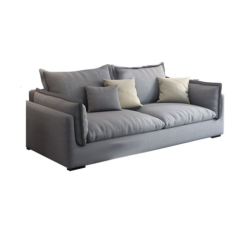 Contemporary Stationary Living Room Couch Gray Pillow Top Arm Sofa Clearhalo 'furn' 'furn_sofas' 'Furniture' 'furniture_sofas' 'Living Room Furniture' 'Sofa' 'sofas' 1200x1200_58a40b47-fd4e-464d-a0e0-68a286d5b9da