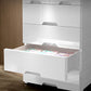 Plastic Storage Cabinet with Drawers Contemporary Cabinet for Home