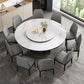 Modern Round Dining Table Sintered Stone Dinner Table for Dining Room Clearhalo 'Dining Tables & Seating' 'Dining Tables' 'dining_table' 'furn' 'furn_dining_table' 'Furniture' 'Kitchen & Dining Furniture' 1200x1200_58a8e3bb-722c-400d-a6e5-e964de29d6ac