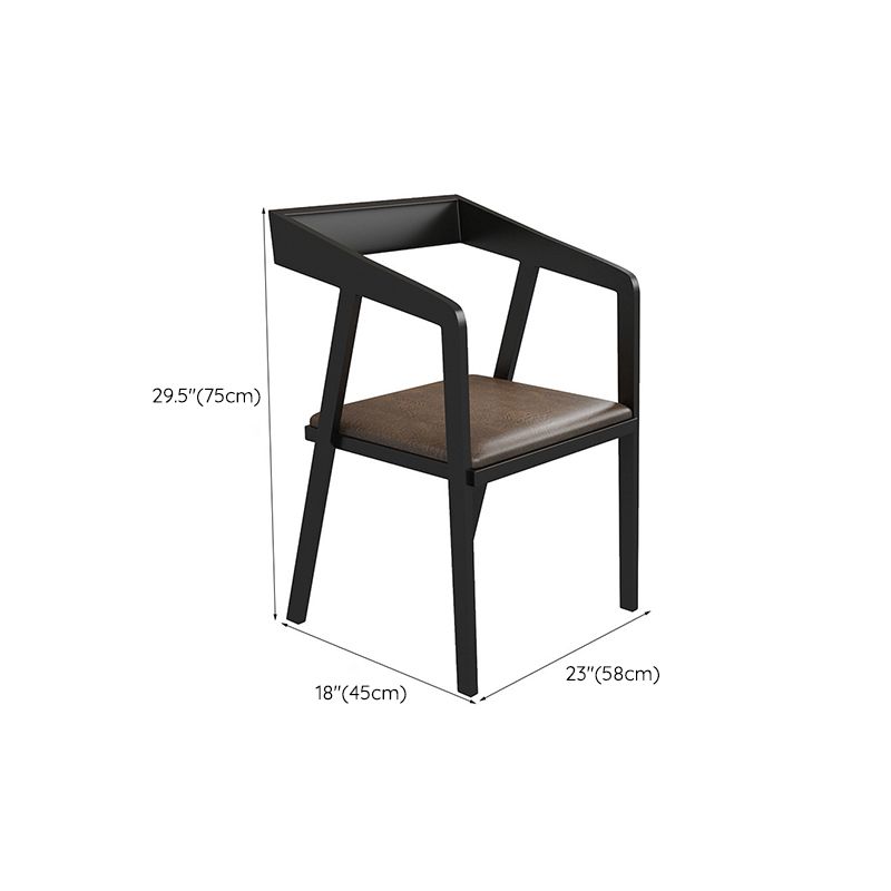 Industrial 1/2/5/7 Pieces Furniture Solid Wood Rectangle Dining Table Set in Brown Clearhalo 'Dining Room Sets' 'Dining Tables & Seating' 'dining_room_set' 'furn' 'furn_dining_room_set' 'Furniture' 'Kitchen & Dining Furniture' 1200x1200_58acecbb-4cf3-413a-b41a-243c26bc2b47