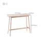 Mesa de bar rectangular de estilo contemporáneo, mesa de comedor de madera para el hogar