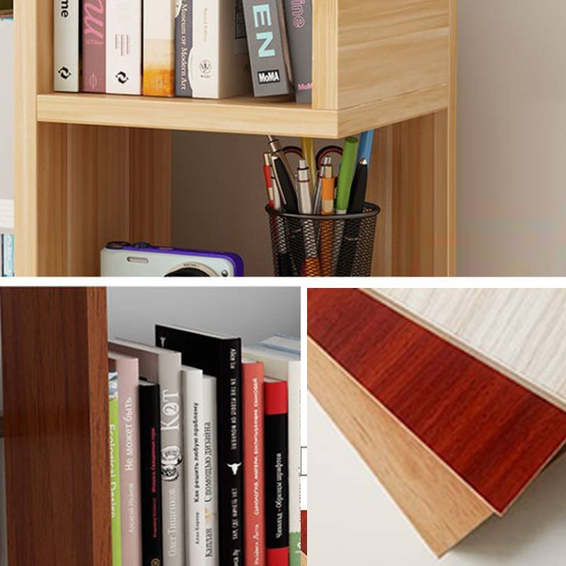 Contemporary Style Engineer Wood Bookshelf Open Back Bookcase for Home Office Clearhalo 'Bookcases' 'furn' 'furn_bookcases' 'Furniture' 'Office Furniture' 1200x1200_58afd9cf-35cb-4dab-949c-4529fc6849f9