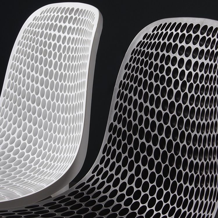 Scandinavian Style Plastic Dining Armless Chair Solid Back Chair with Wooden Legs Clearhalo ' kitchen&dining_furn' 'Dining Chairs' 'Dining Tables & Seating' 'dining_chair' 'furn' 'furn_dining_chair' 'Furniture' 'furniture_dining_chair' 'Kitchen & Dining Furniture' 'kitchen' 1200x1200_58b1edd1-61bd-4786-8067-44d1d33fec71