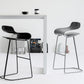 Scandinavian Matte Finish Plastic Barstool Footrest Coffee Shop Stool Clearhalo 'Bar Furniture' 'Bar Stools' 'bar_stools' 'Furniture' 'furniture_bar_stools' 'Kitchen & Dining Furniture' 1200x1200_58b26ac6-e7e0-4e64-98e4-b1e25517c464