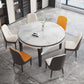Foldable Dinette Table with Wood Base Modern Stone Top Dining Table Clearhalo 'Dining Tables & Seating' 'Dining Tables' 'dining_table' 'furn' 'furn_dining_table' 'Furniture' 'Kitchen & Dining Furniture' 1200x1200_58b2d6bb-13ee-42c1-882d-3cf92b2bfa6e