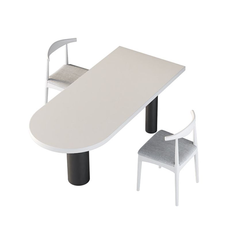 Free Form Solid Wood Indoor Table Restaurant Modern Wood Table with 3 Legs Clearhalo ' dining_table' 'Dining Tables & Seating' 'Dining Tables' 'furn' 'furn_dining_table' 'Furniture' 'furniture_dining_table' 'Kitchen & Dining Furniture' 'kitchen&dining_furn' 'kitchen' 'kitchen_dining_table' 1200x1200_58b2de9f-a226-415e-833f-1a3e2ec051b0