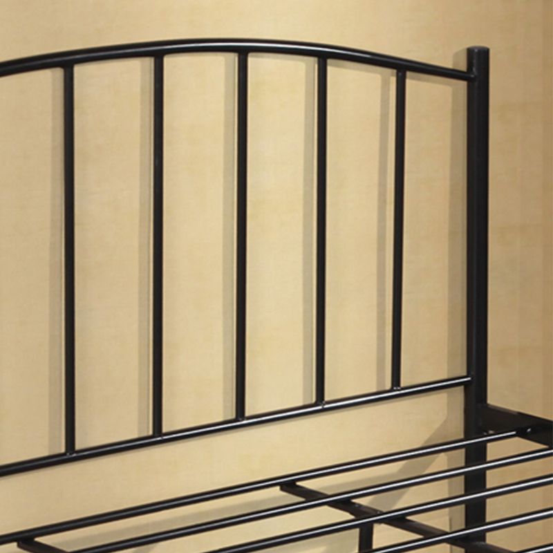 Arched Open-Frame Metal Bed 41" H Bed With Headboard and Footboard Clearhalo 'Bedroom Furniture' 'Beds' 'furn' 'furn_beds' 'Furniture' 1200x1200_58b46789-b52c-48a7-a737-f3038ca3adf2