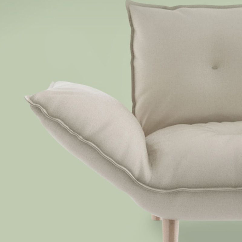 Moderne Stoffsofa eingebrauchter Armsitze mit Kissen für Wohnung