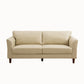 Standard 4 Legs Sofa Modern Distressed Leather Flared Arm Sofa Clearhalo 'Furniture' 'furniture_sofas' 'kitchen' 'kitchen_sofas' 'Living Room Furniture' 'Sofa' 'sofas' 1200x1200_58bbf2db-c7b4-43e3-9f77-42bb109c6495