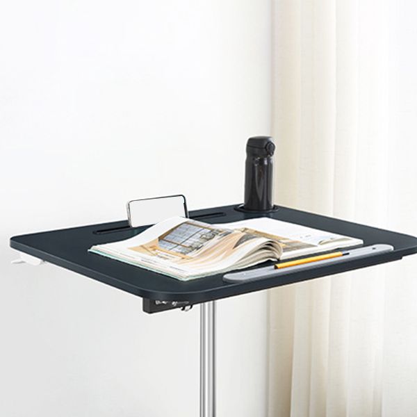 Eigentijds gebogen schrijfbureau voetstuk vouwkantoor bureau