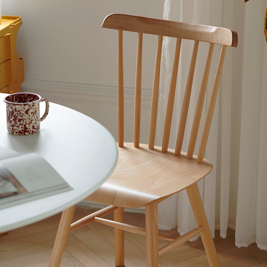 Solid Wood Armless Dining Chairs Contemporary Dining Accent Chair Clearhalo 'Dining Chairs' 'Dining Tables & Seating' 'dining_chair' 'furn' 'furn_dining_chair' 'Furniture' 'Kitchen & Dining Furniture' 1200x1200_58bda8b0-8c9d-4b66-936a-a595e3ca8c20