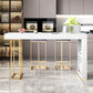 Contemporary Style Rectangle Bar Table Stone Fixed Bistro Bar Desk Clearhalo 'Bar Furniture' 'Bar Tables' 'bar_tables' 'furn' 'furn_bar_tables' 'Furniture' 'Kitchen & Dining Furniture' 1200x1200_58be4f5c-3c98-413e-aa6b-34fe9d267e22