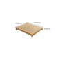 Midden-eeuws modern platform bedframe vast hout platformbed natuurlijk