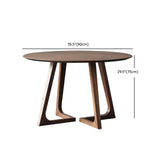 Ronde eetkamer tafel set 1/2/4 stuks moderne massieve houten eetkamer en tankstoelen