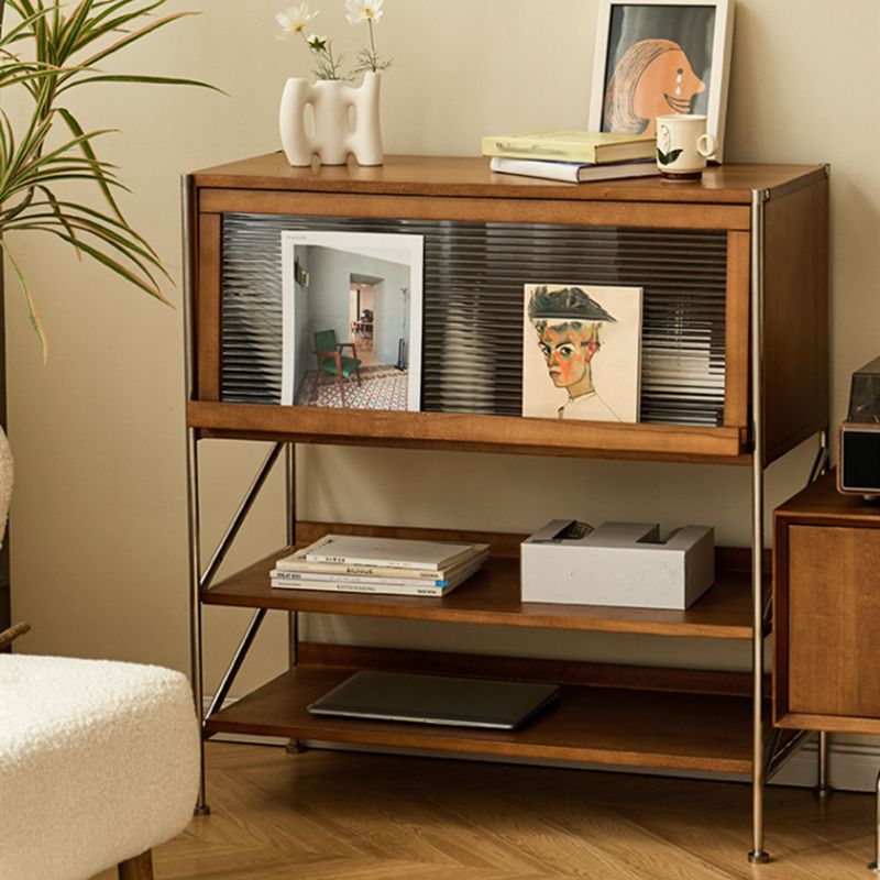 Libreria in legno solido in stile moderno libreria verticale con scaffali