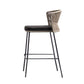 Industrial Bar Stool Upholstered Backrest Counter Stool for Dining Room Clearhalo 'Bar Furniture' 'Bar Stools' 'bar_stools' 'furn' 'furn_bar_stools' 'Furniture' 'Kitchen & Dining Furniture' 1200x1200_58c8a1e9-1cb1-4a51-afea-c56f54a27bcc