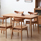 Contemporary Rectangle Dining Table Solid Wood Table with 4 Leg for Home Kitchen Dinner Clearhalo ' dining_table' 'Dining Tables & Seating' 'Dining Tables' 'furn' 'furn_dining_table' 'Furniture' 'furniture_dining_table' 'Kitchen & Dining Furniture' 'kitchen&dining_furn' 'kitchen' 'kitchen_dining_table' 1200x1200_58cb9cfd-3d18-4517-81b1-852e63ab6bb3