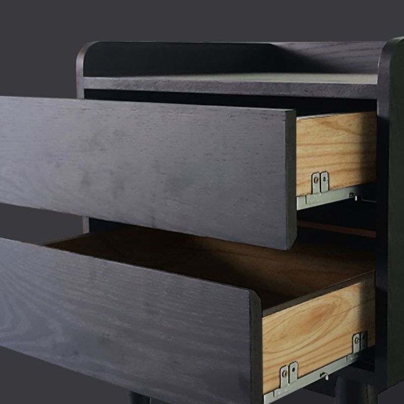 Contemporary Bed Nightstand Drawer Storage Night Table for Bedroom Clearhalo 'Bedroom Furniture' 'furn' 'furn_night_stand' 'Furniture' 'night_stand' 'Nightstands' 1200x1200_58cbd0a6-c36a-4e27-bb5b-8b83f66fe5e0