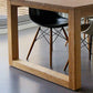 Modern Natural Pine Rectangular Top Dining Table with 4 Legs Clearhalo 'Dining Tables & Seating' 'Dining Tables' 'dining_table' 'furn' 'furn_dining_table' 'Furniture' 'Kitchen & Dining Furniture' 1200x1200_58ccf0ce-ff4f-4442-b6c0-b0428ef144bb